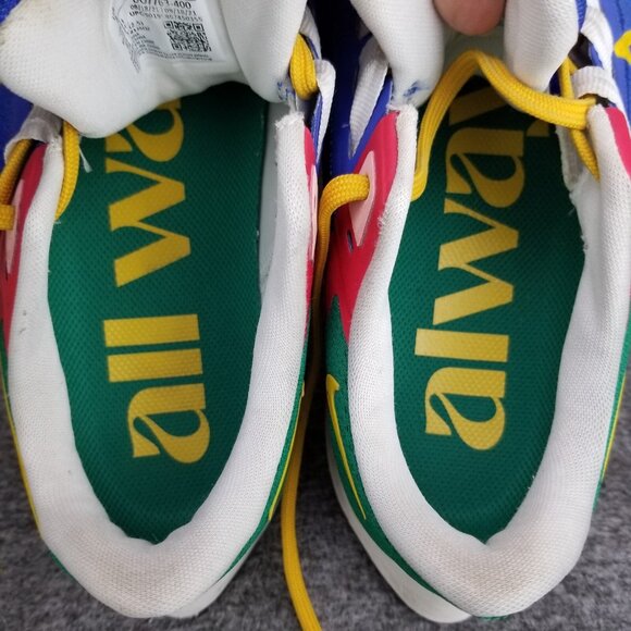 ✅Nike Air Zoom Pegasus 38 A.I.R. X Jordan Moss Running Shoe DO7763-400 Mens Sz 8 - Picture 4 of 11